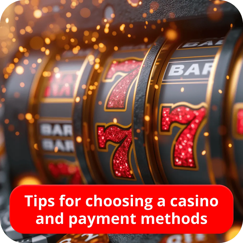 Tips for choosing a casino and payment methods 