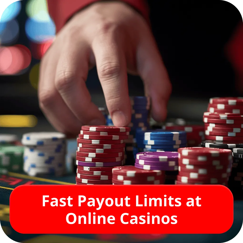 Fast Payout Limits at Online Casinos  