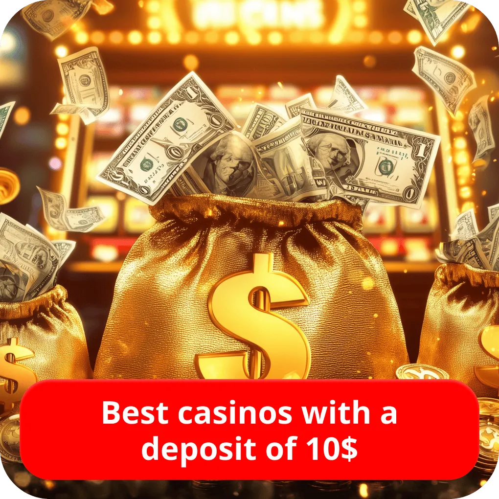 Best casinos with a deposit of 10$ 