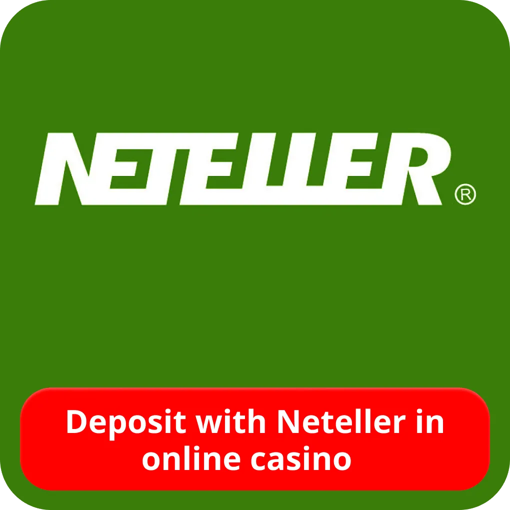 Deposit with Neteller in online casino  