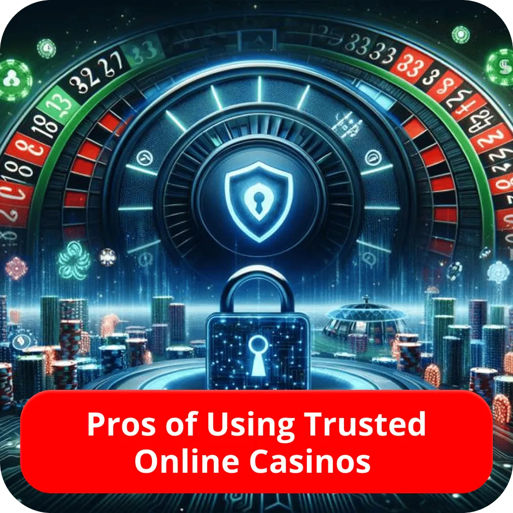 Pros of Using Trusted Online Casinos